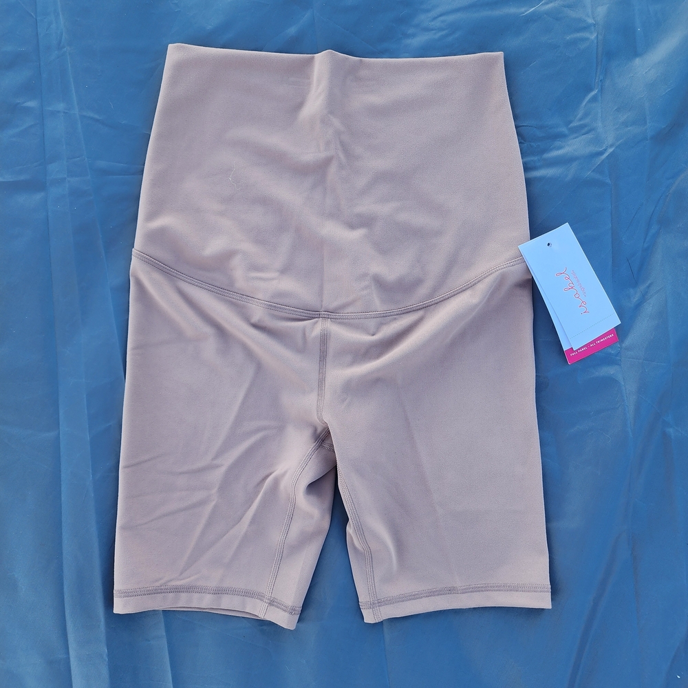 Pregnancy Maternity Tan/Brown Active Shorts